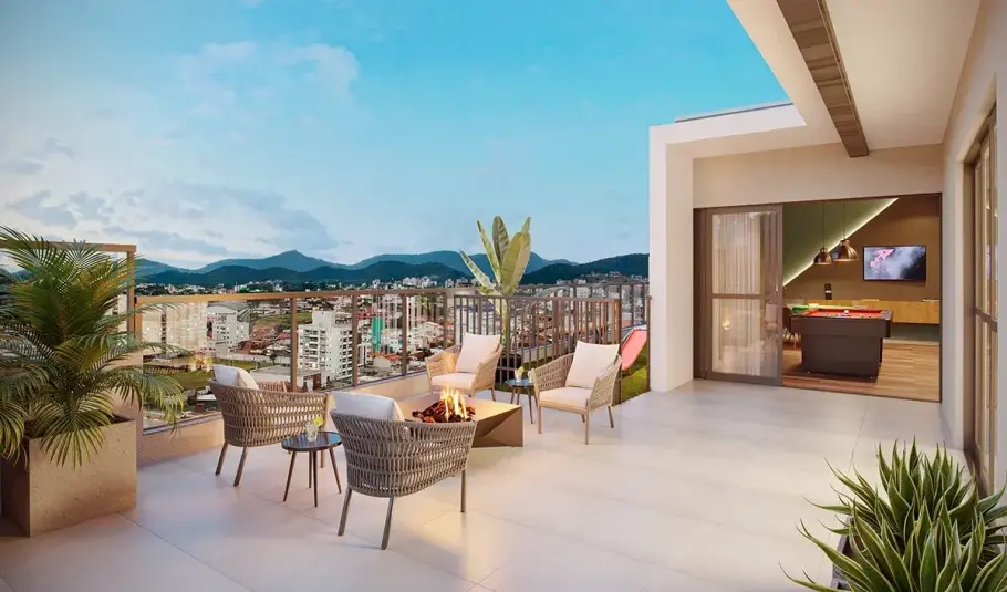 Fire Place Louge Saint Pierre Residence